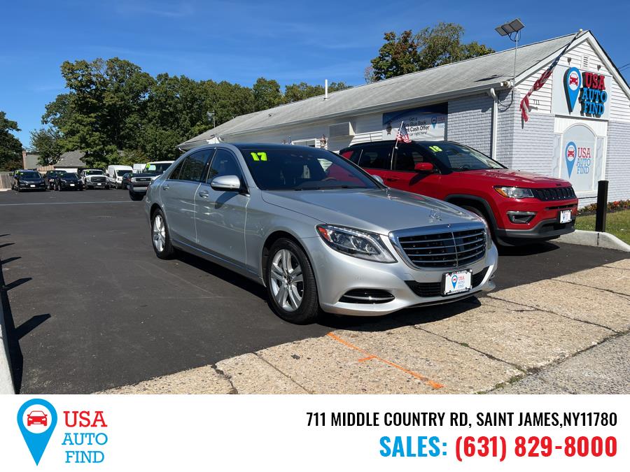 2017 Mercedes-Benz S-Class S 550 4MATIC Sedan, available for sale in Saint James, New York | USA Auto Find. Saint James, New York