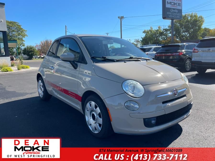 2012 FIAT 500 2dr HB Pop, available for sale in W Springfield, Massachusetts | Dean Moke America of West Springfield. W Springfield, Massachusetts 2012 FIAT 500 2dr HB Pop, available for sale in W Springfield, Massachusetts | Dean Moke America of West Springfield. W Springfield, Massachusetts