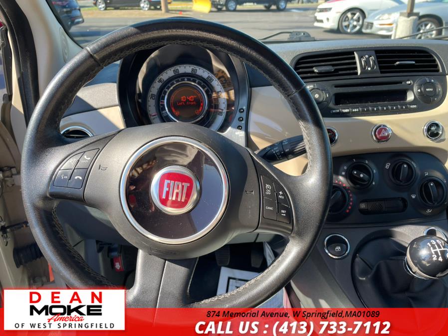 2012 FIAT 500 2dr HB Pop, available for sale in W Springfield, Massachusetts | Dean Moke America of West Springfield. W Springfield, Massachusetts 2012 FIAT 500 2dr HB Pop, available for sale in W Springfield, Massachusetts | Dean Moke America of West Springfield. W Springfield, Massachusetts