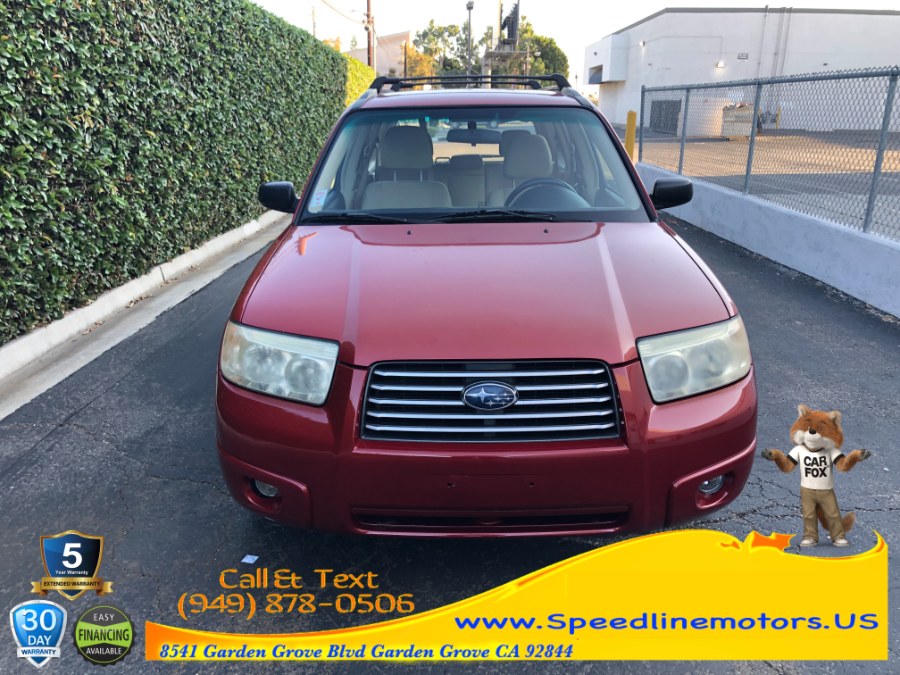 Used Subaru Forester AWD 4dr H4 AT X 2007 | Speedline Motors. Garden Grove, California Used Subaru Forester AWD 4dr H4 AT X 2007 | Speedline Motors. Garden Grove, California