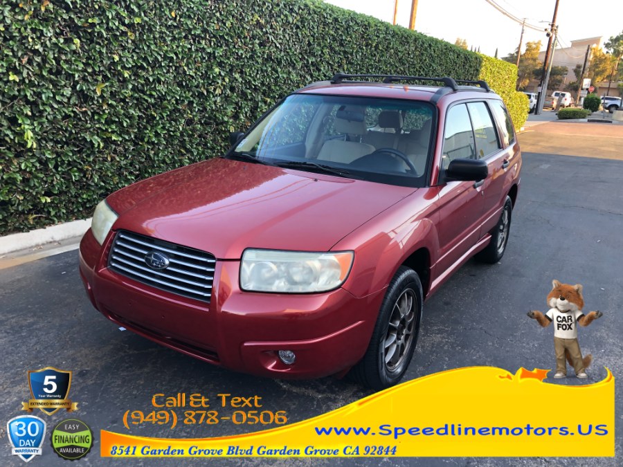 Used Subaru Forester AWD 4dr H4 AT X 2007 | Speedline Motors. Garden Grove, California Used Subaru Forester AWD 4dr H4 AT X 2007 | Speedline Motors. Garden Grove, California