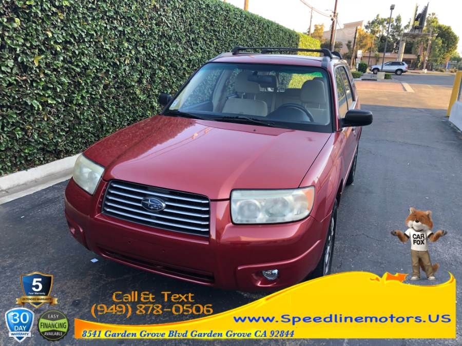 2007 Subaru Forester AWD 4dr H4 AT X, available for sale in Garden Grove, California | Speedline Motors. Garden Grove, California