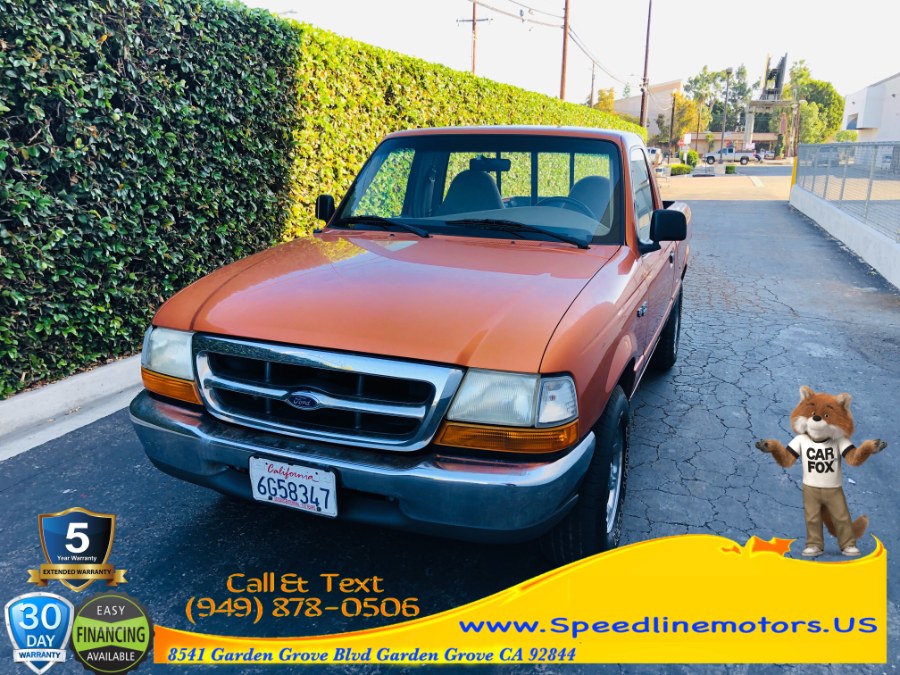 2000 Ford Ranger Reg Cab 118" WB XL, available for sale in Garden Grove, California | Speedline Motors. Garden Grove, California