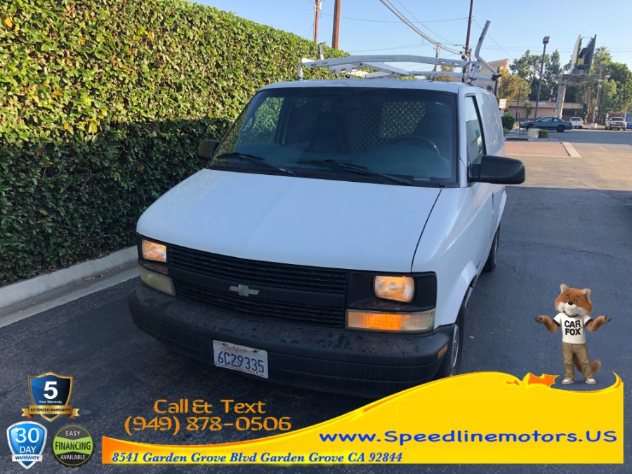 1999 Chevrolet Astro Cargo Van 111.2" WB RWD, available for sale in Garden Grove, California | Speedline Motors. Garden Grove, California