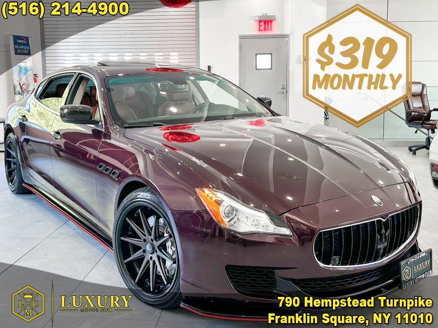 2015 Maserati Quattroporte 4dr Sdn Quattroporte S Q4, available for sale in Franklin Square, New York | Luxury Motor Club. Franklin Square, New York 2015 Maserati Quattroporte 4dr Sdn Quattroporte S Q4, available for sale in Franklin Square, New York | Luxury Motor Club. Franklin Square, New York