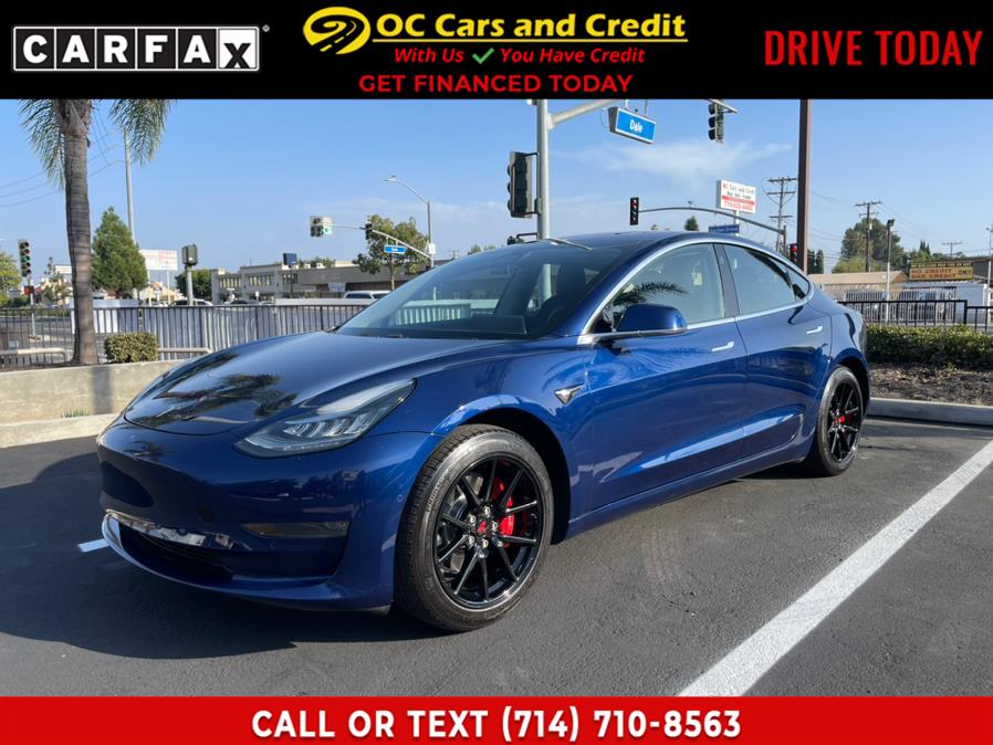 2018 Tesla Model 3 Long Range Battery RWD, available for sale in Garden Grove, California | OC Cars and Credit. Garden Grove, California