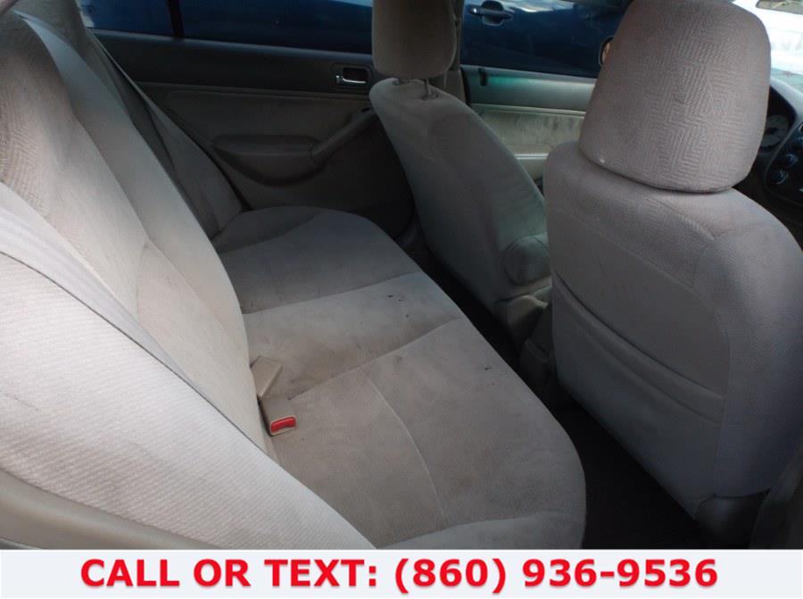2002 Honda Civic 4dr Sdn EX Auto, available for sale in Hartford, Connecticut | Lee Motors Sales Inc. Hartford, Connecticut 2002 Honda Civic 4dr Sdn EX Auto, available for sale in Hartford, Connecticut | Lee Motors Sales Inc. Hartford, Connecticut