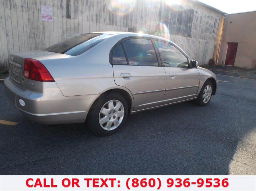 2002 Honda Civic 4dr Sdn EX Auto, available for sale in Hartford, Connecticut | Lee Motors Sales Inc. Hartford, Connecticut 2002 Honda Civic 4dr Sdn EX Auto, available for sale in Hartford, Connecticut | Lee Motors Sales Inc. Hartford, Connecticut