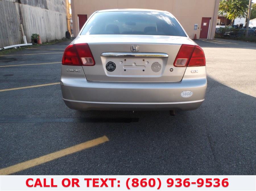 2002 Honda Civic 4dr Sdn EX Auto, available for sale in Hartford, Connecticut | Lee Motors Sales Inc. Hartford, Connecticut 2002 Honda Civic 4dr Sdn EX Auto, available for sale in Hartford, Connecticut | Lee Motors Sales Inc. Hartford, Connecticut