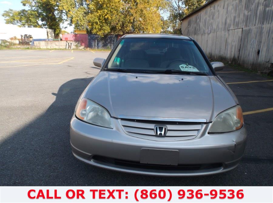 2002 Honda Civic 4dr Sdn EX Auto, available for sale in Hartford, Connecticut | Lee Motors Sales Inc. Hartford, Connecticut 2002 Honda Civic 4dr Sdn EX Auto, available for sale in Hartford, Connecticut | Lee Motors Sales Inc. Hartford, Connecticut