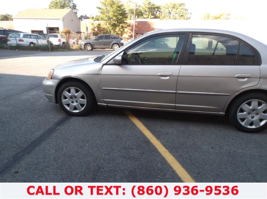 2002 Honda Civic 4dr Sdn EX Auto, available for sale in Hartford, Connecticut | Lee Motors Sales Inc. Hartford, Connecticut 2002 Honda Civic 4dr Sdn EX Auto, available for sale in Hartford, Connecticut | Lee Motors Sales Inc. Hartford, Connecticut