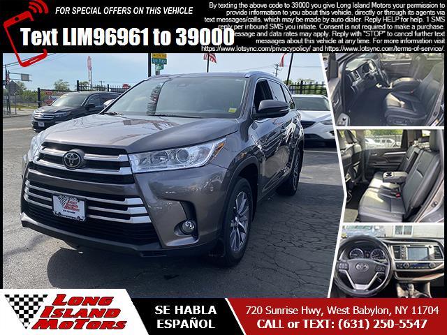 Used Toyota Highlander XLE V6 AWD (Natl) 2019 | Long Island Car Loan. Babylon, New York Used Toyota Highlander XLE V6 AWD (Natl) 2019 | Long Island Car Loan. Babylon, New York