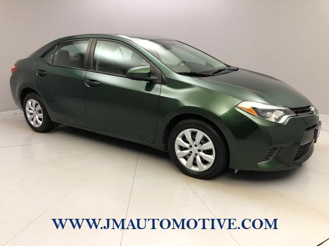 2015 Toyota Corolla 4dr Sdn CVT LE, available for sale in Naugatuck, Connecticut | J&M Automotive Sls&Svc LLC. Naugatuck, Connecticut 2015 Toyota Corolla 4dr Sdn CVT LE, available for sale in Naugatuck, Connecticut | J&M Automotive Sls&Svc LLC. Naugatuck, Connecticut