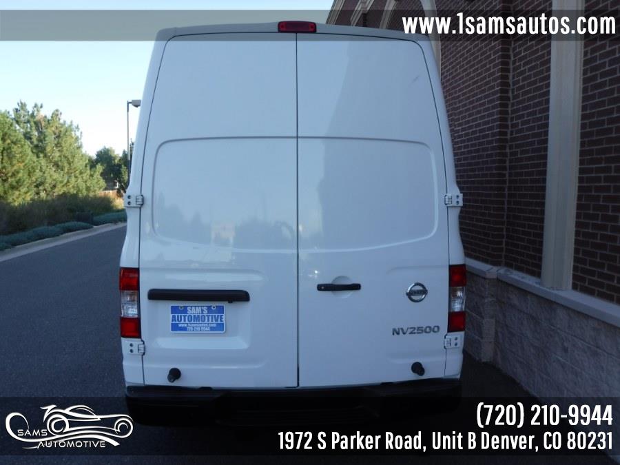 2019 Nissan NV Cargo NV2500 HD High Roof V8 SV, available for sale in Denver, Colorado | Sam's Automotive. Denver, Colorado 2019 Nissan NV Cargo NV2500 HD High Roof V8 SV, available for sale in Denver, Colorado | Sam's Automotive. Denver, Colorado