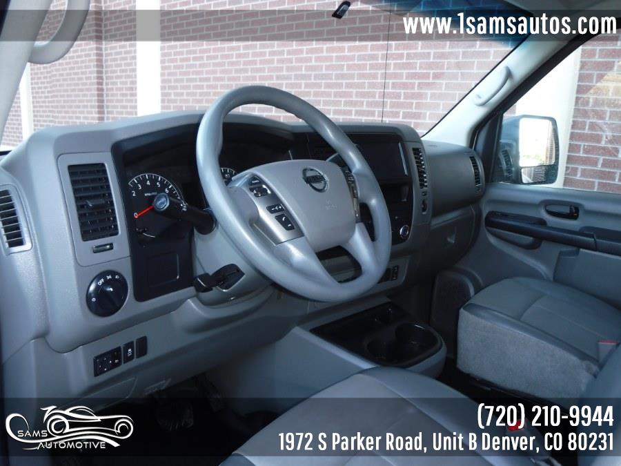 2019 Nissan NV Cargo NV2500 HD High Roof V8 SV, available for sale in Denver, Colorado | Sam's Automotive. Denver, Colorado 2019 Nissan NV Cargo NV2500 HD High Roof V8 SV, available for sale in Denver, Colorado | Sam's Automotive. Denver, Colorado