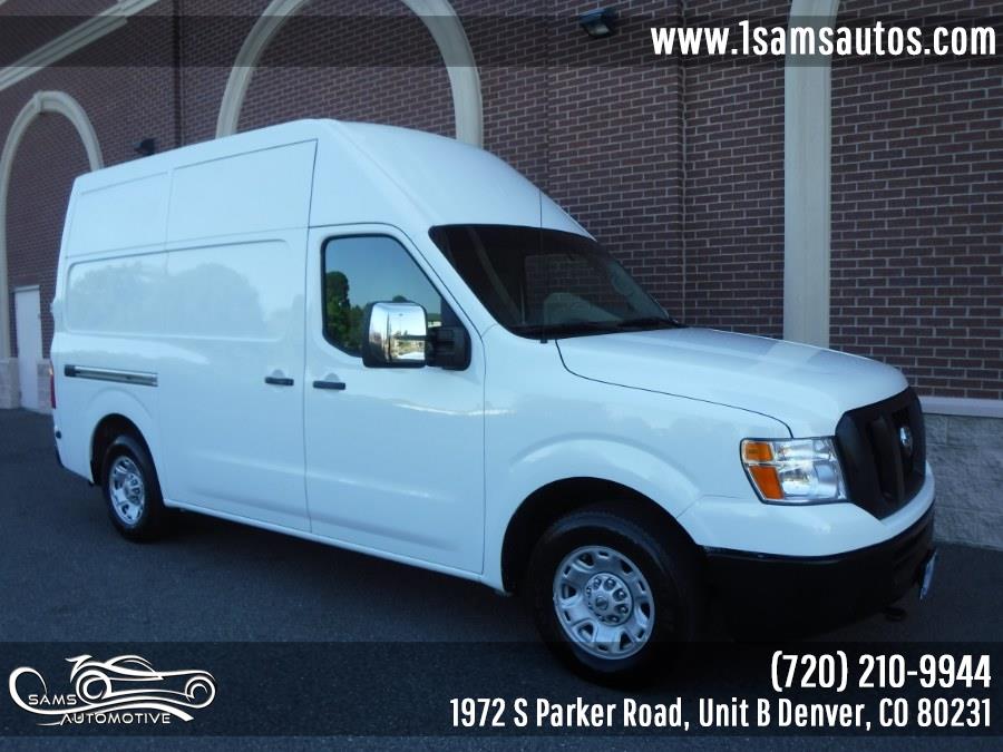 2019 Nissan NV Cargo NV2500 HD High Roof V8 SV, available for sale in Denver, Colorado | Sam's Automotive. Denver, Colorado 2019 Nissan NV Cargo NV2500 HD High Roof V8 SV, available for sale in Denver, Colorado | Sam's Automotive. Denver, Colorado