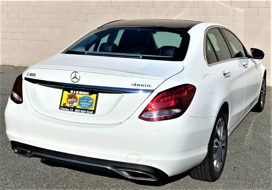 2016 Mercedes-Benz C-Class 4dr Sdn C 300 Sport 4MATIC, available for sale in Clinton, Connecticut | M&M Motors International. Clinton, Connecticut 2016 Mercedes-Benz C-Class 4dr Sdn C 300 Sport 4MATIC, available for sale in Clinton, Connecticut | M&M Motors International. Clinton, Connecticut