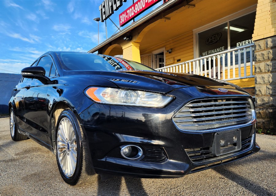 Used Ford Fusion 4dr Sdn Titanium FWD 2016 | Temple Hills Used Car. Temple Hills, Maryland
