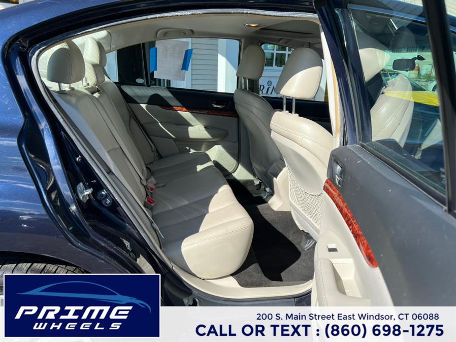 2012 Subaru Legacy 4dr Sdn H4 Auto 2.5i Limited, available for sale in East Windsor, Connecticut | Prime Wheels. East Windsor, Connecticut 2012 Subaru Legacy 4dr Sdn H4 Auto 2.5i Limited, available for sale in East Windsor, Connecticut | Prime Wheels. East Windsor, Connecticut
