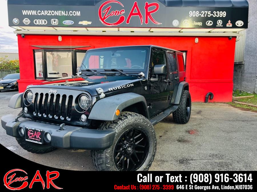 2015 Jeep Wrangler Unlimited 4WD 4dr Rubicon Hard Rock, available for sale in Linden, New Jersey | Car Zone. Linden, New Jersey