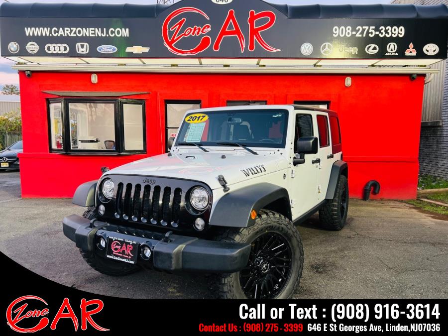 Used Jeep Wrangler Unlimited Sport 4x4 2017 | Car Zone. Linden, New Jersey