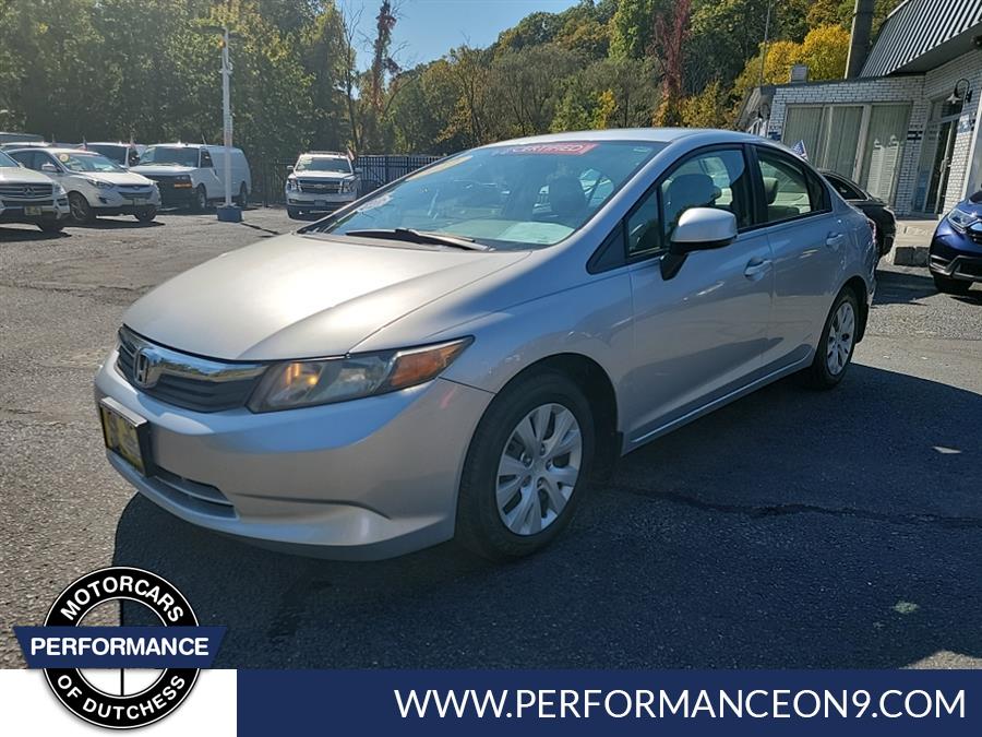 2012 Honda Civic Sdn 4dr Auto LX, available for sale in Wappingers Falls, New York | Performance Motor Cars. Wappingers Falls, New York 2012 Honda Civic Sdn 4dr Auto LX, available for sale in Wappingers Falls, New York | Performance Motor Cars. Wappingers Falls, New York