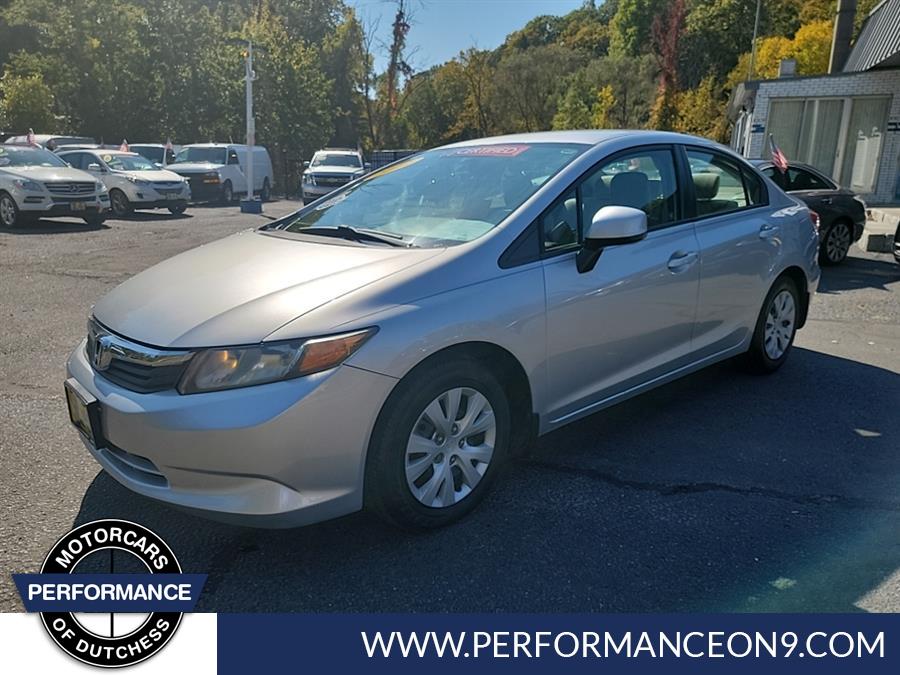 2012 Honda Civic Sdn 4dr Auto LX, available for sale in Wappingers Falls, New York | Performance Motor Cars. Wappingers Falls, New York 2012 Honda Civic Sdn 4dr Auto LX, available for sale in Wappingers Falls, New York | Performance Motor Cars. Wappingers Falls, New York