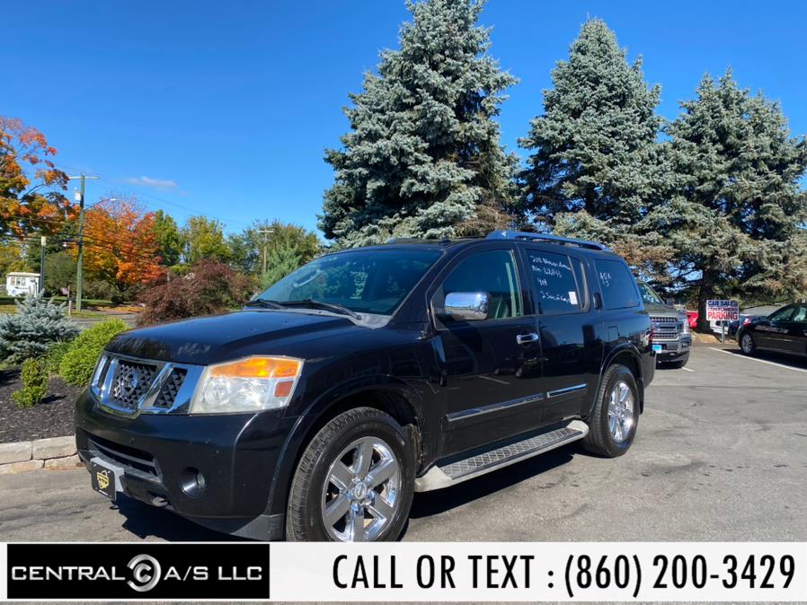 2011 Nissan Armada 4WD 4dr Platinum, available for sale in East Windsor, Connecticut | Central A/S LLC. East Windsor, Connecticut