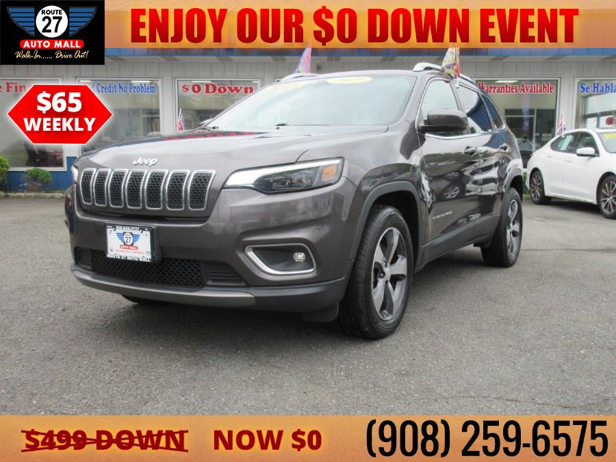 2019 Jeep Cherokee Limited 4x4, available for sale in Linden, New Jersey | Route 27 Auto Mall. Linden, New Jersey