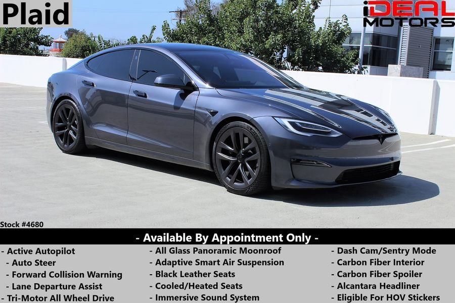 Used Tesla Model s Plaid Sedan 4D 2021 | Ideal Motors. Costa Mesa, California