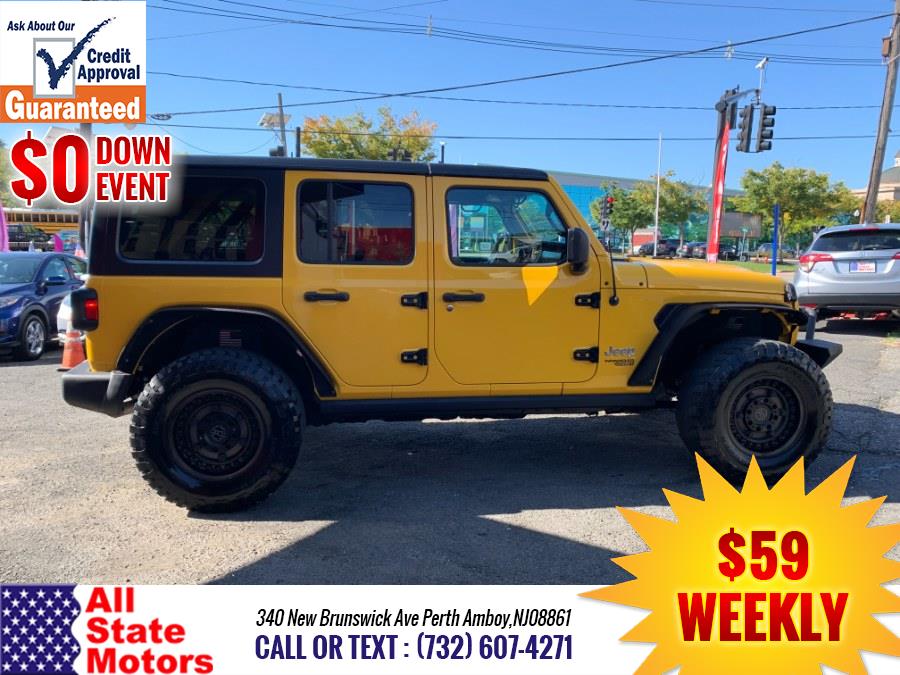 2018 Jeep Wrangler Unlimited Sport S 4x4, available for sale in Perth Amboy, New Jersey | All State Motor Inc. Perth Amboy, New Jersey 2018 Jeep Wrangler Unlimited Sport S 4x4, available for sale in Perth Amboy, New Jersey | All State Motor Inc. Perth Amboy, New Jersey