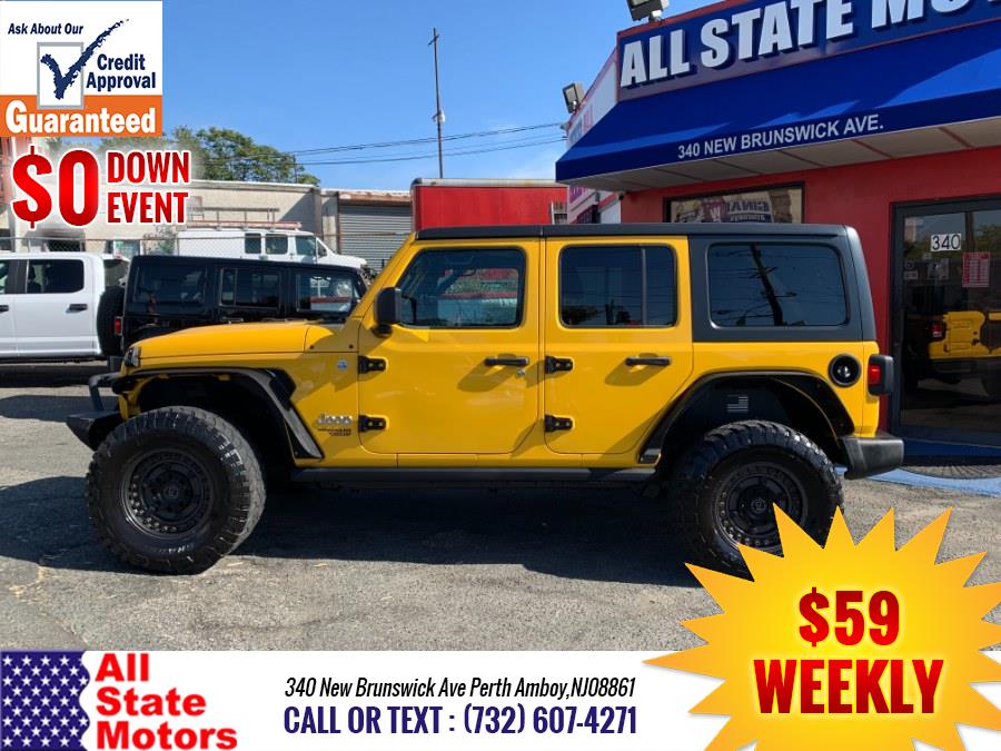 2018 Jeep Wrangler Unlimited Sport S 4x4, available for sale in Perth Amboy, New Jersey | All State Motor Inc. Perth Amboy, New Jersey 2018 Jeep Wrangler Unlimited Sport S 4x4, available for sale in Perth Amboy, New Jersey | All State Motor Inc. Perth Amboy, New Jersey