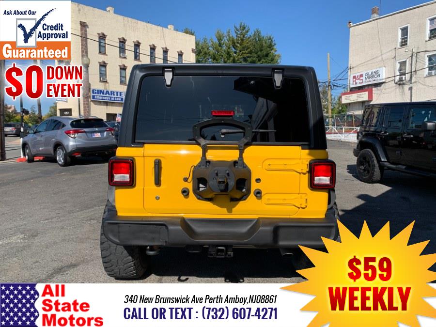 2018 Jeep Wrangler Unlimited Sport S 4x4, available for sale in Perth Amboy, New Jersey | All State Motor Inc. Perth Amboy, New Jersey 2018 Jeep Wrangler Unlimited Sport S 4x4, available for sale in Perth Amboy, New Jersey | All State Motor Inc. Perth Amboy, New Jersey