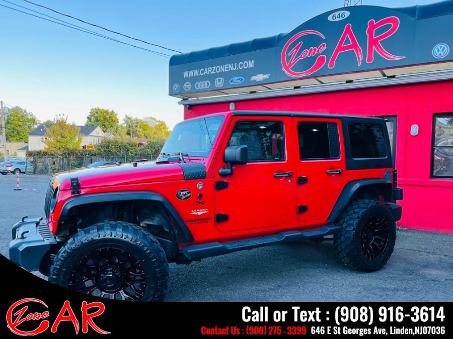 2015 Jeep Wrangler Unlimited 4WD 4dr Sahara, available for sale in Linden, New Jersey | Car Zone. Linden, New Jersey 2015 Jeep Wrangler Unlimited 4WD 4dr Sahara, available for sale in Linden, New Jersey | Car Zone. Linden, New Jersey