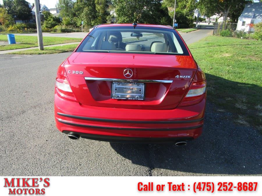 2010 Mercedes-Benz C-Class 4dr Sdn C300 Sport 4MATIC, available for sale in Stratford, Connecticut | Mike's Motors LLC. Stratford, Connecticut 2010 Mercedes-Benz C-Class 4dr Sdn C300 Sport 4MATIC, available for sale in Stratford, Connecticut | Mike's Motors LLC. Stratford, Connecticut