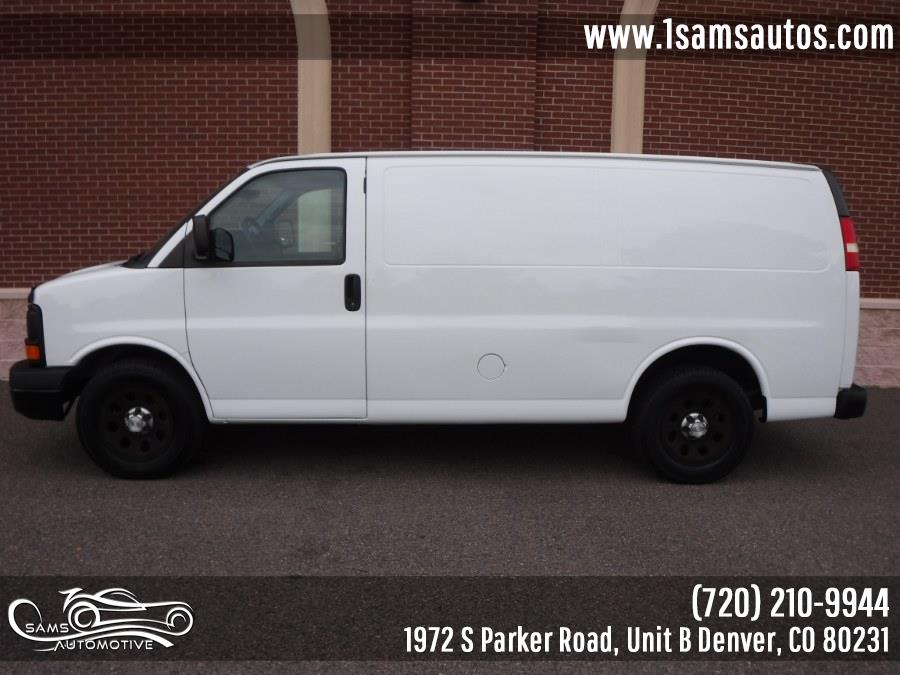 2014 Chevrolet Express Cargo Van AWD 1500 135", available for sale in Denver, Colorado | Sam's Automotive. Denver, Colorado 2014 Chevrolet Express Cargo Van AWD 1500 135", available for sale in Denver, Colorado | Sam's Automotive. Denver, Colorado