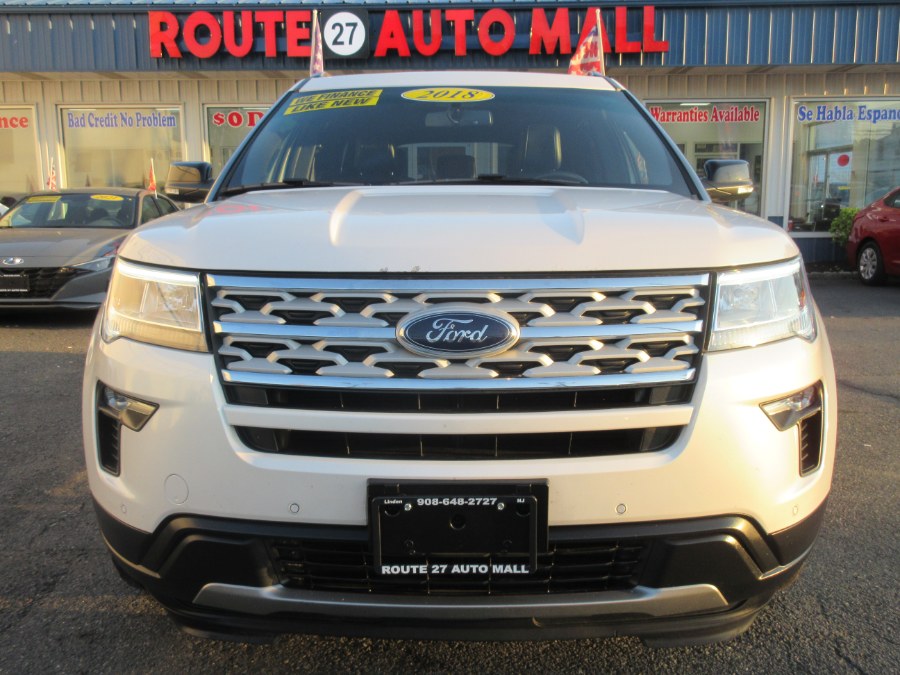 Used Ford Explorer XLT 4WD 2018 | Route 27 Auto Mall. Linden, New Jersey Used Ford Explorer XLT 4WD 2018 | Route 27 Auto Mall. Linden, New Jersey