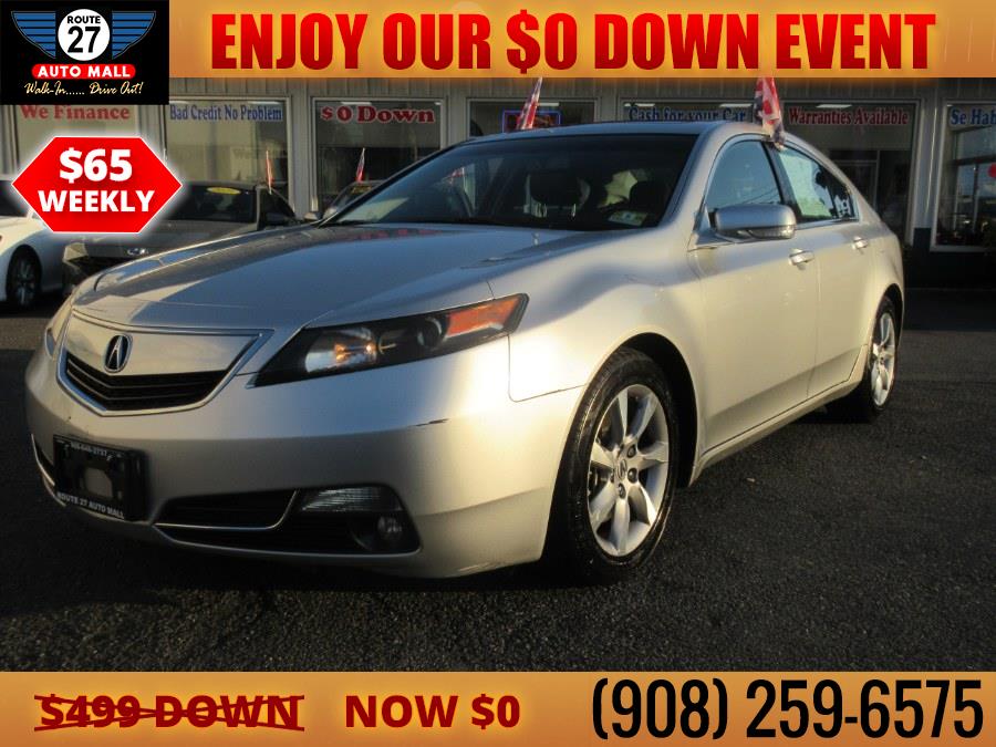 2012 Acura TL 4dr Sdn Auto 2WD, available for sale in Linden, New Jersey | Route 27 Auto Mall. Linden, New Jersey