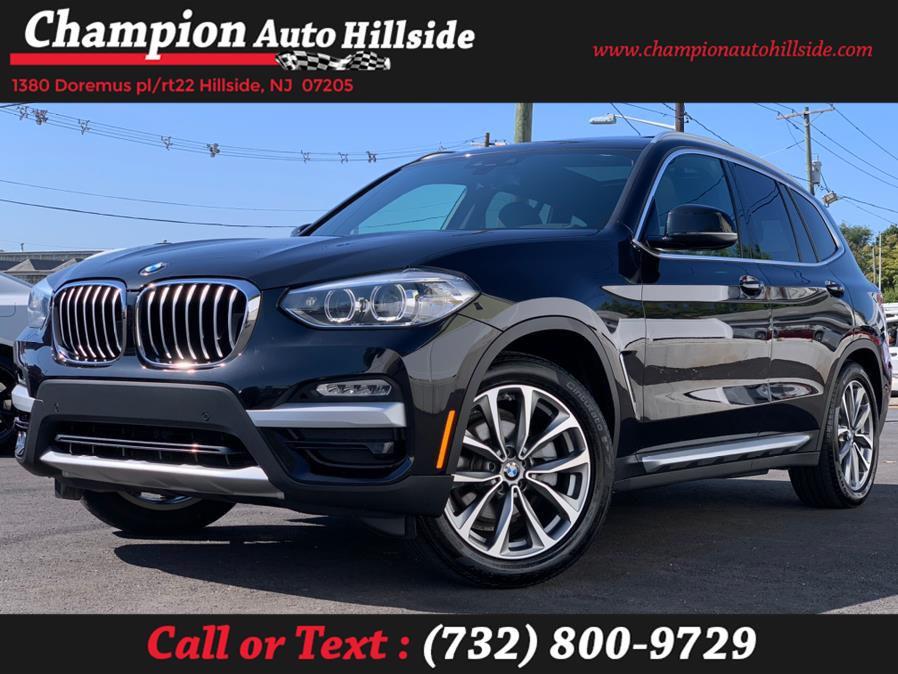 2019 BMW X3 xDrive30i Sports Activity Vehicle, available for sale in Hillside, New Jersey | Champion Auto Hillside. Hillside, New Jersey
