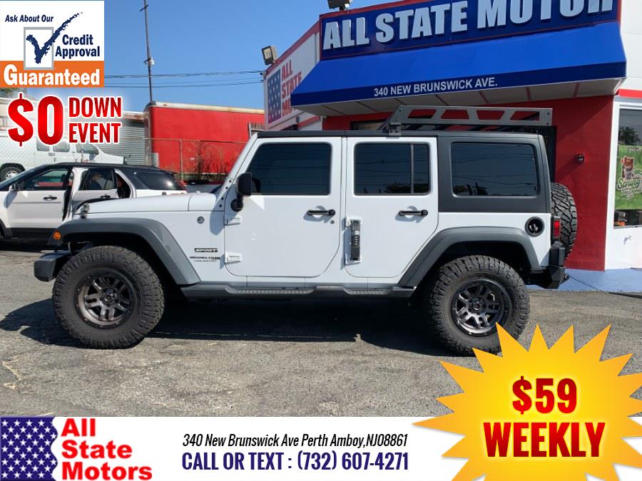 Used Jeep Wrangler JK Unlimited Sport S 4x4 2018 | All State Motor Inc. Perth Amboy, New Jersey Used Jeep Wrangler JK Unlimited Sport S 4x4 2018 | All State Motor Inc. Perth Amboy, New Jersey