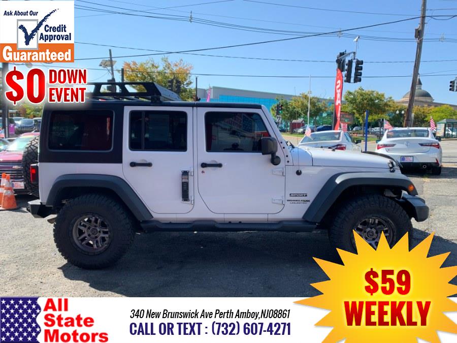 Used Jeep Wrangler JK Unlimited Sport S 4x4 2018 | All State Motor Inc. Perth Amboy, New Jersey Used Jeep Wrangler JK Unlimited Sport S 4x4 2018 | All State Motor Inc. Perth Amboy, New Jersey