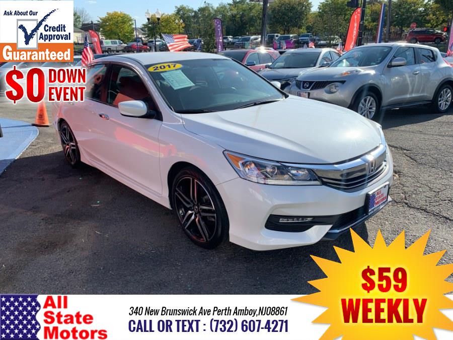 Used Honda Accord Sedan Sport SE CVT 2017 | All State Motor Inc. Perth Amboy, New Jersey Used Honda Accord Sedan Sport SE CVT 2017 | All State Motor Inc. Perth Amboy, New Jersey