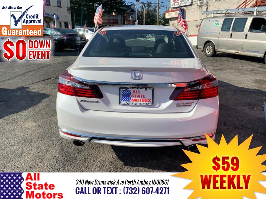 Used Honda Accord Sedan Sport SE CVT 2017 | All State Motor Inc. Perth Amboy, New Jersey Used Honda Accord Sedan Sport SE CVT 2017 | All State Motor Inc. Perth Amboy, New Jersey
