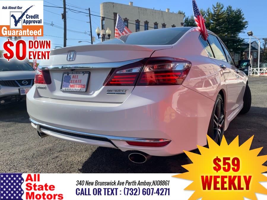 Used Honda Accord Sedan Sport SE CVT 2017 | All State Motor Inc. Perth Amboy, New Jersey Used Honda Accord Sedan Sport SE CVT 2017 | All State Motor Inc. Perth Amboy, New Jersey