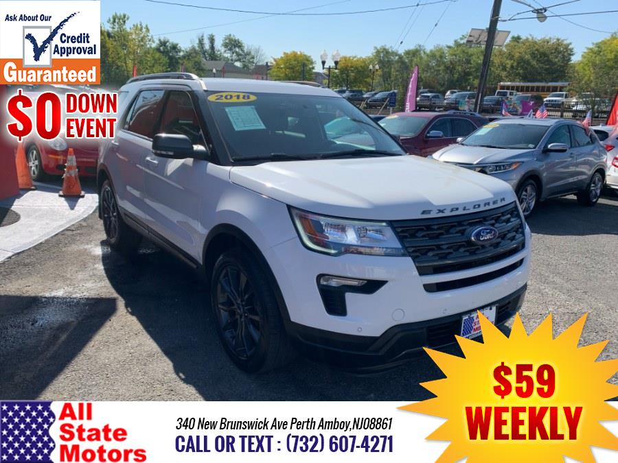 2018 Ford Explorer XLT 4WD, available for sale in Perth Amboy, New Jersey | All State Motor Inc. Perth Amboy, New Jersey 2018 Ford Explorer XLT 4WD, available for sale in Perth Amboy, New Jersey | All State Motor Inc. Perth Amboy, New Jersey