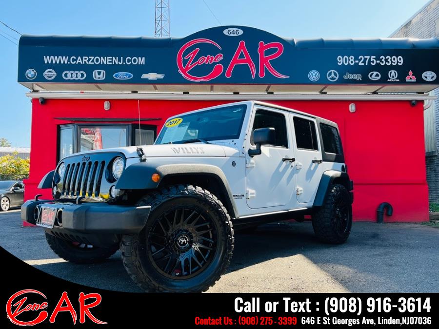 2017 Jeep Wrangler Unlimited Sport 4x4, available for sale in Linden, New Jersey | Car Zone. Linden, New Jersey 2017 Jeep Wrangler Unlimited Sport 4x4, available for sale in Linden, New Jersey | Car Zone. Linden, New Jersey