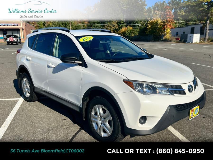 Used Toyota RAV4 AWD 4dr LE (Natl) 2015 | Williams Service Center. Bloomfield, Connecticut Used Toyota RAV4 AWD 4dr LE (Natl) 2015 | Williams Service Center. Bloomfield, Connecticut