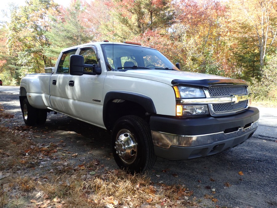 2004 Chevrolet Silverado 3500 Crew Cab 167" WB 4WD DRW Wrk Trk, available for sale in Storrs, Connecticut | Eagleville Motors. Storrs, Connecticut 2004 Chevrolet Silverado 3500 Crew Cab 167" WB 4WD DRW Wrk Trk, available for sale in Storrs, Connecticut | Eagleville Motors. Storrs, Connecticut