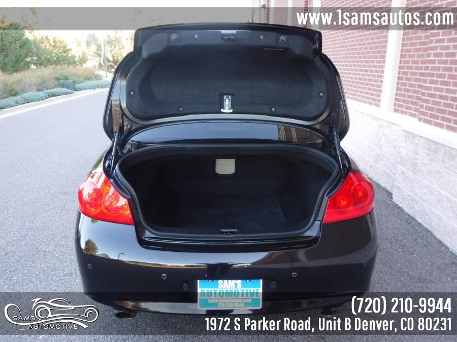 2012 INFINITI G37 Sedan 4dr Journey RWD, available for sale in Denver, Colorado | Sam's Automotive. Denver, Colorado 2012 INFINITI G37 Sedan 4dr Journey RWD, available for sale in Denver, Colorado | Sam's Automotive. Denver, Colorado
