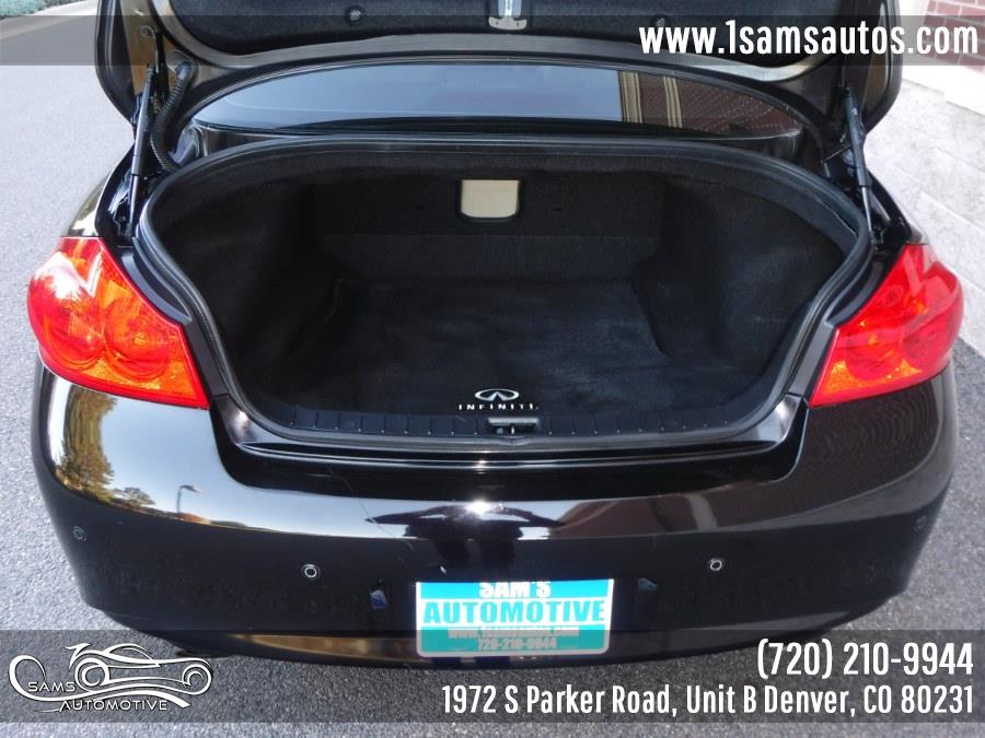 2012 INFINITI G37 Sedan 4dr Journey RWD, available for sale in Denver, Colorado | Sam's Automotive. Denver, Colorado 2012 INFINITI G37 Sedan 4dr Journey RWD, available for sale in Denver, Colorado | Sam's Automotive. Denver, Colorado